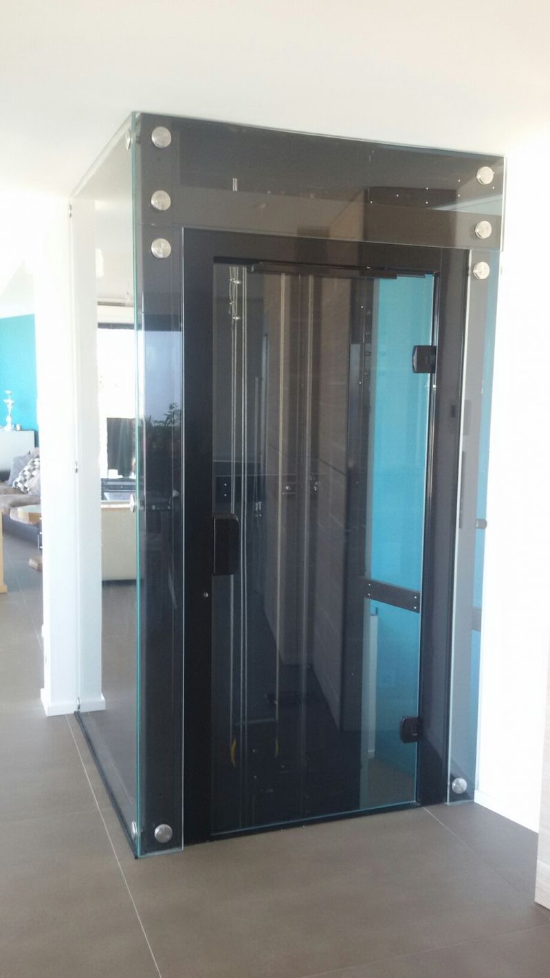ascenseur pylone vitré
